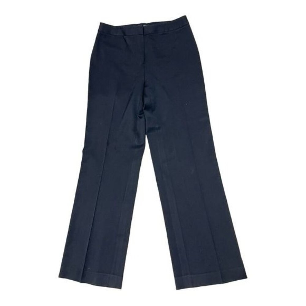 Lafayette 148 New York Black Wool-Blend Dress Pants Size 10 – Tailored Luxury Wo